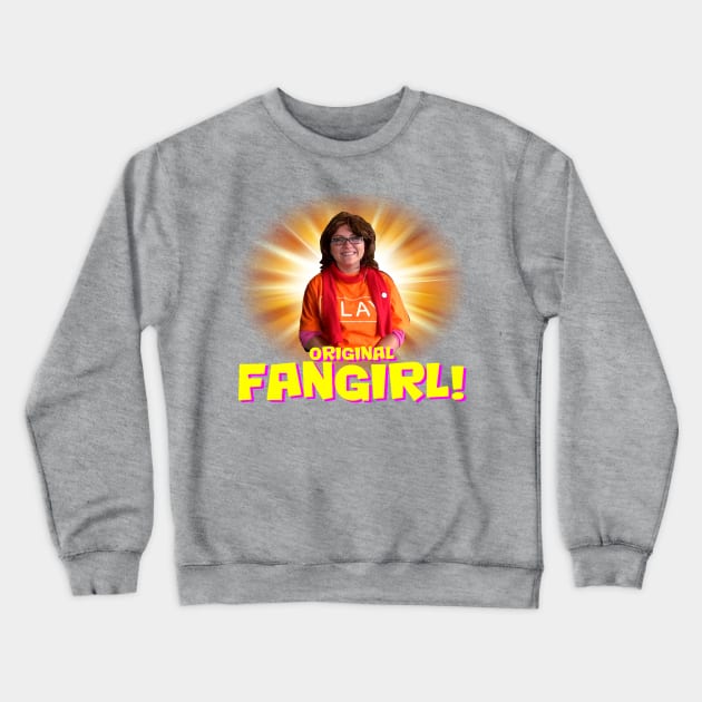 Nostalgia Critic: Hyper Fangirl! Crewneck Sweatshirt by Channel Awesome